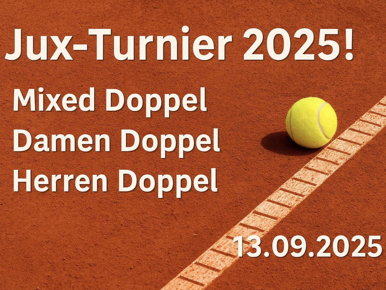 Jux-Turnier 2025 - jetzt anmelden!